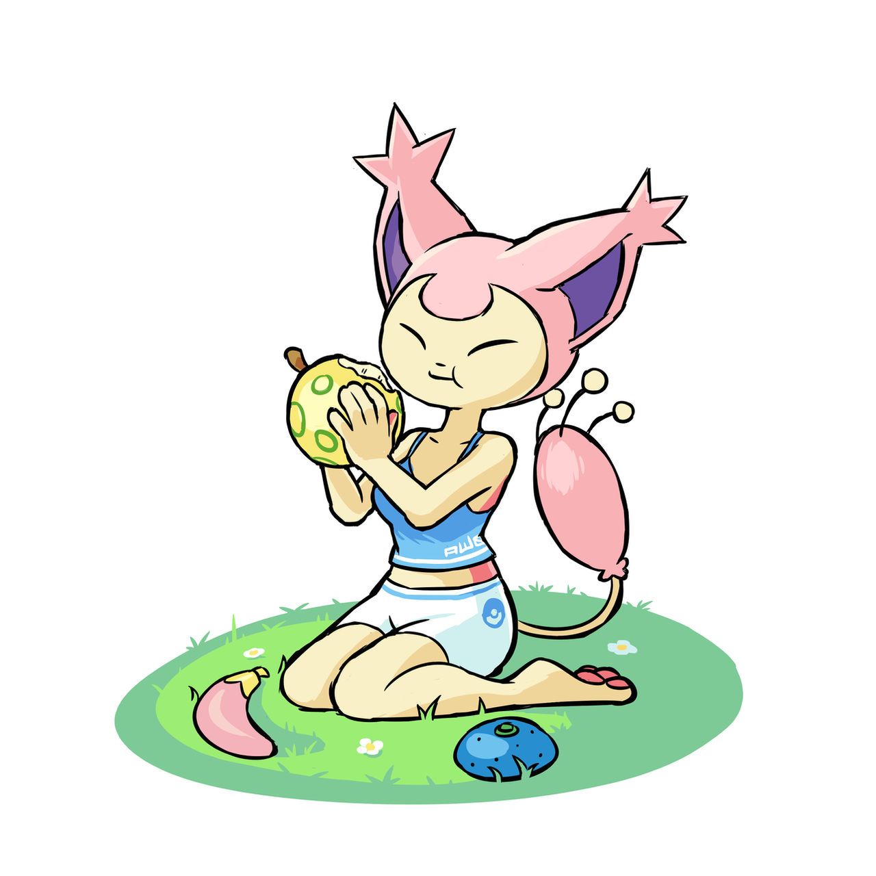 Skitty Girl by Aw0 on DeviantArt