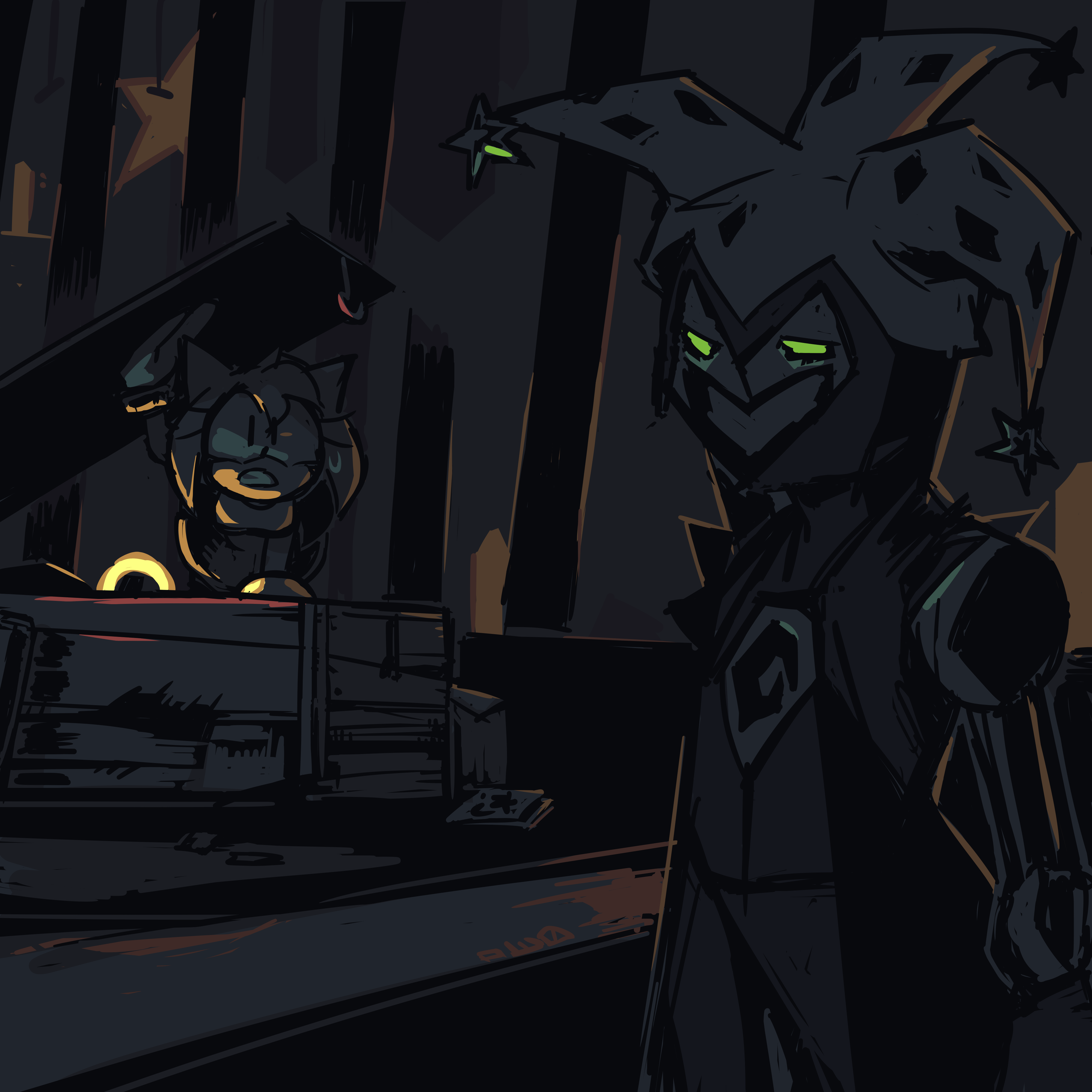 Amy in Hiding by Aw0 on DeviantArt