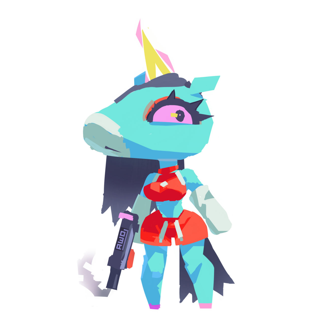 Unicorn by Aw0 on DeviantArt