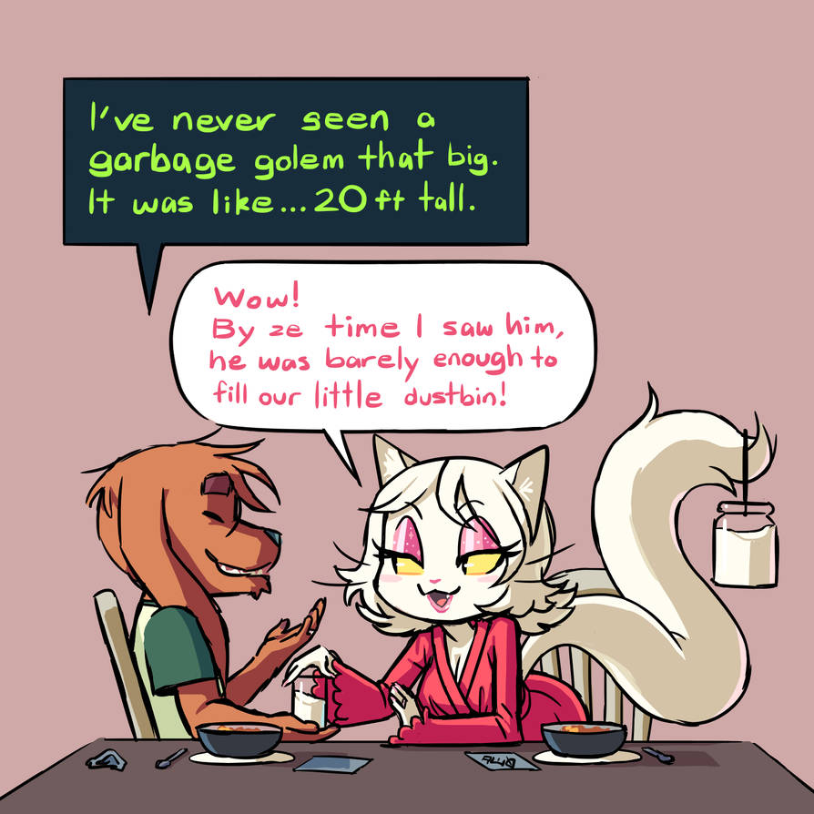 Breakfast Chatter by Aw0 on DeviantArt