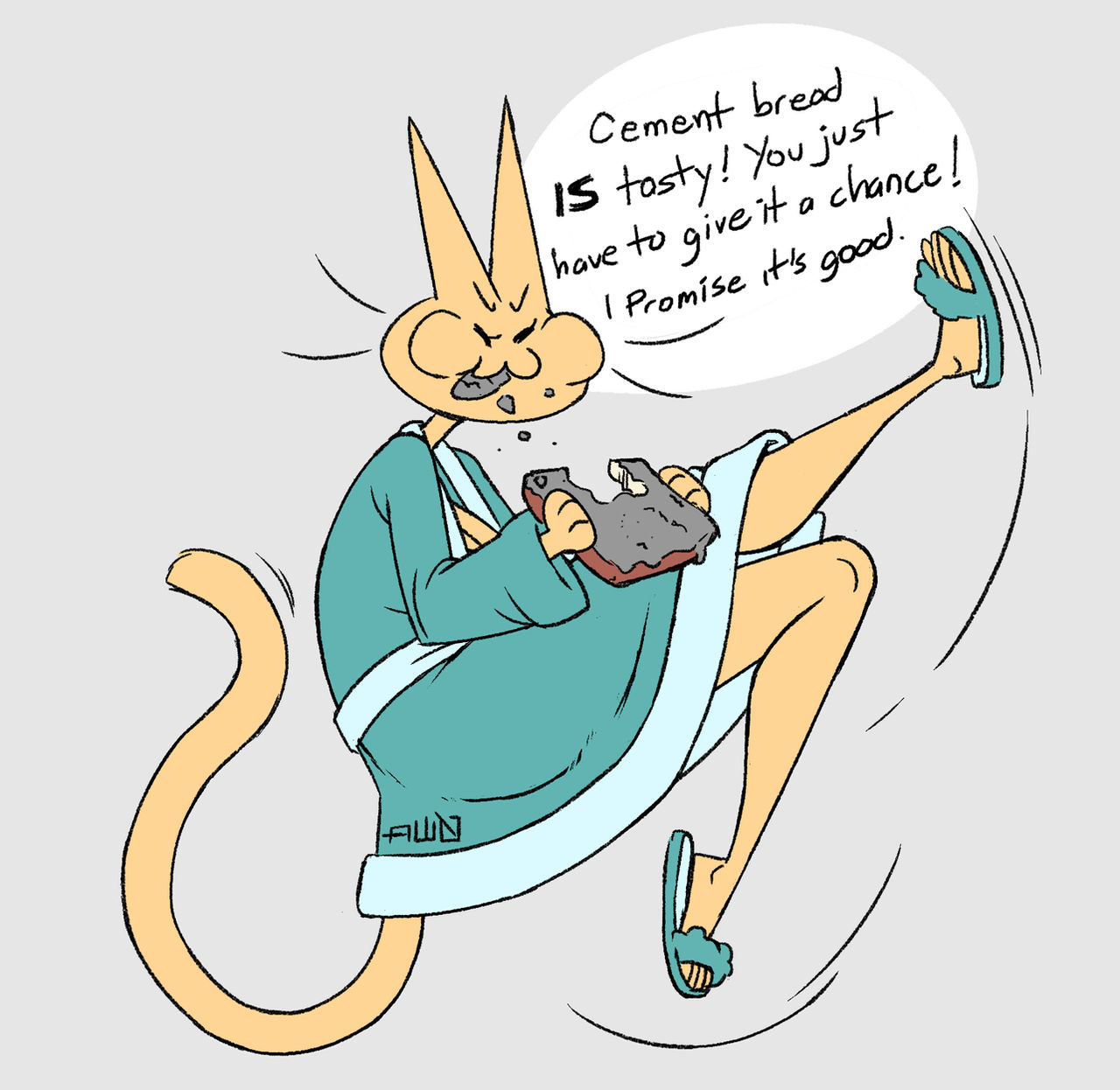 Cement Bread by Aw0 on DeviantArt