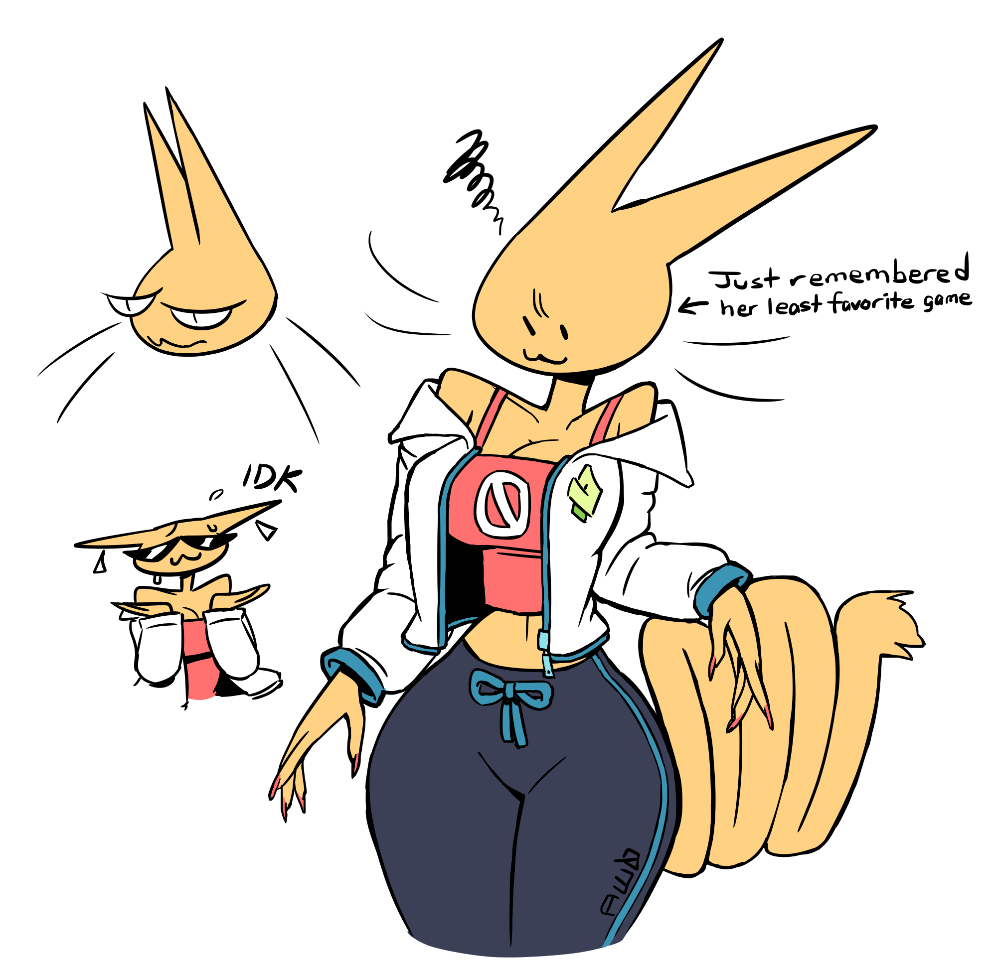 Risha is irritated by Aw0 on DeviantArt