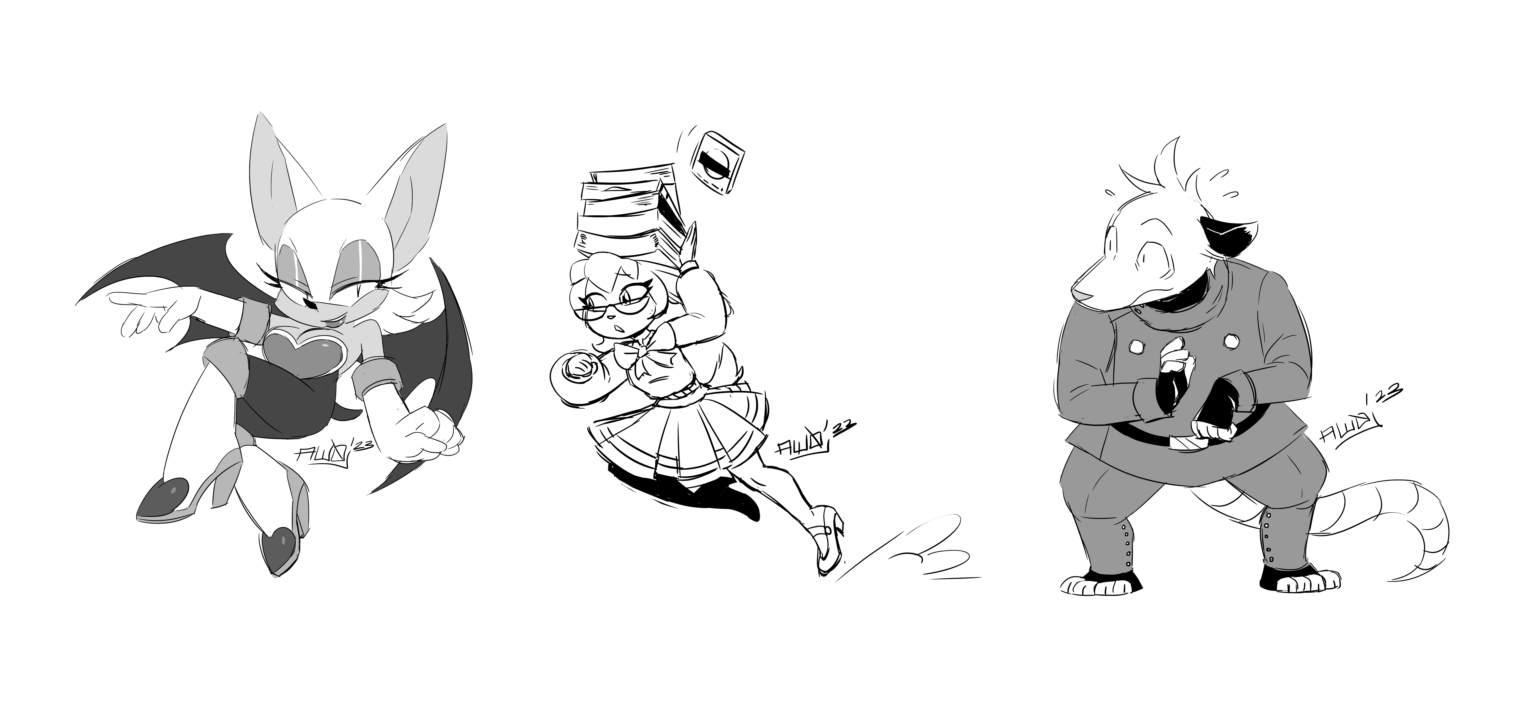 SEP 2023 patreon scribbles by Aw0 on DeviantArt