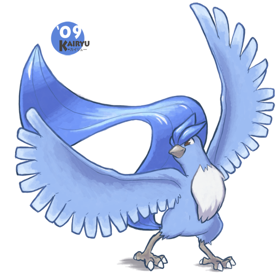 Flying Articuno by Articuno on DeviantArt