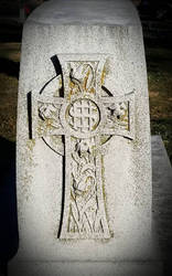 Celtic Cross Tombstone 