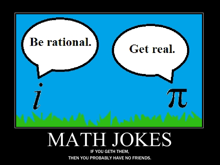 Math Jokes Demotivational