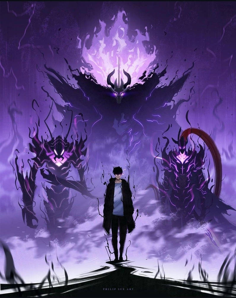 solo leveling shadow army wallpaper by Ramensukuna690 on DeviantArt