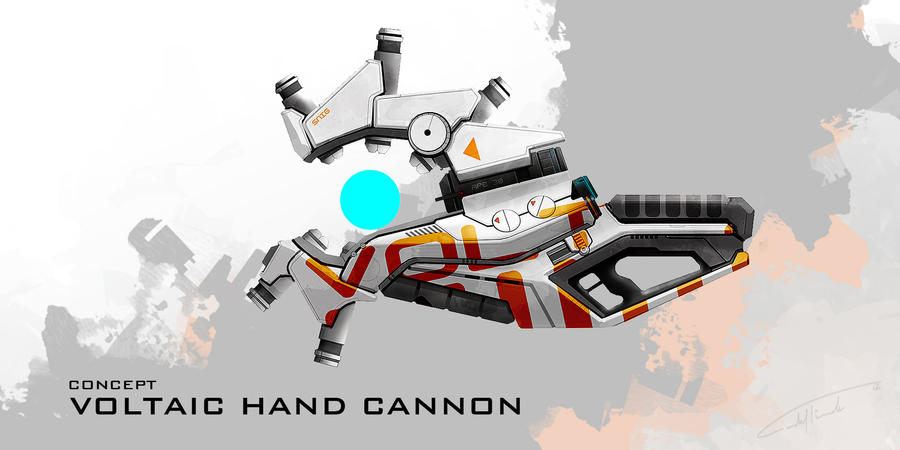 Voltaic Hand Cannon Concept