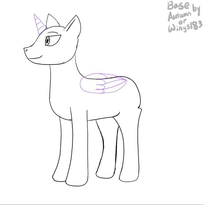 MLP Base by AutumnOrWings183 on DeviantArt