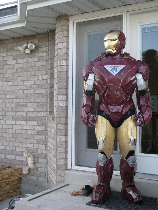 iron man outside