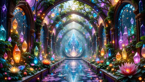 Dreamy Cosmic Otherworldly Portal