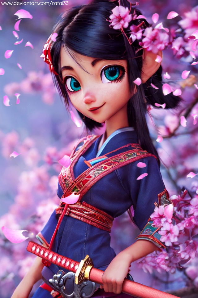 Samurai Girl by RafAI33 on DeviantArt