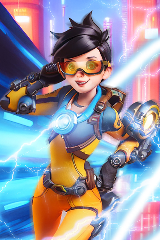 Overwatch - Tracer [Wallpaper] by KirarinAigis on DeviantArt