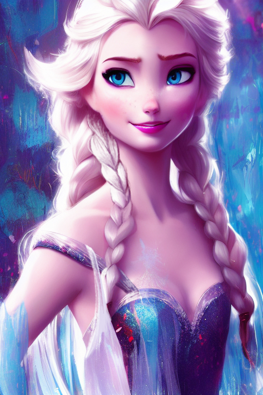 Elsa Front Rofile Elsa Portrait by RafAI33 on DeviantArt