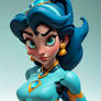 Cyborg Princess Jasmine