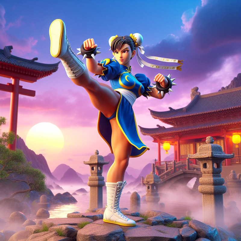 Chun Li Fight Style Chun-Li ready to Fight by RafAI33 on DeviantArt