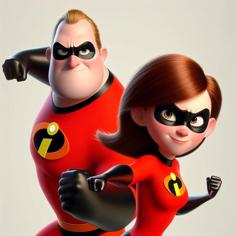 Mr. and Mrs. Incredible 2 by RafAI33 on DeviantArt