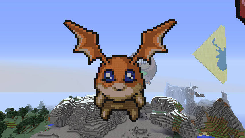 Minecraft Pathom Patamon(MC) by goldscorpio7 on DeviantArt