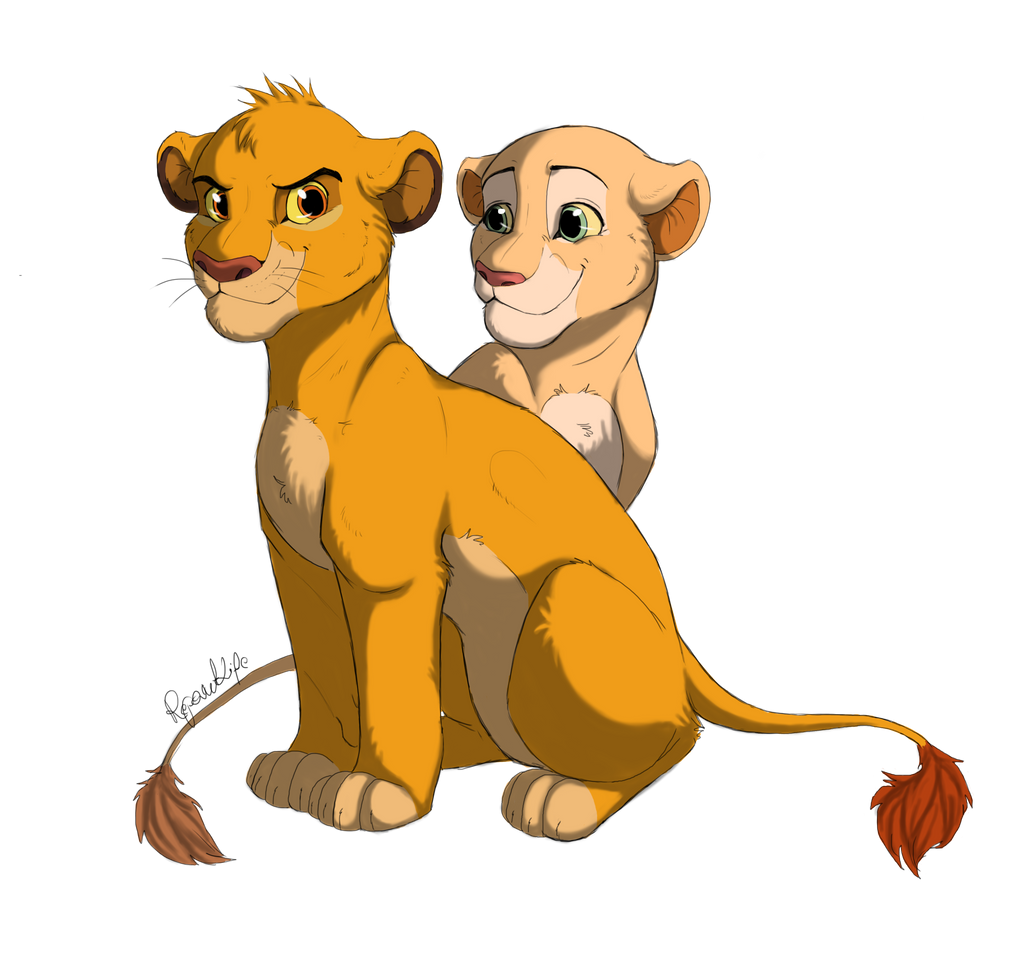 Simba Ruula Simba and Nala by RepaintLife on DeviantArt