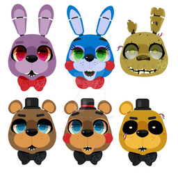 Five Nights At Freddy's: Stickers