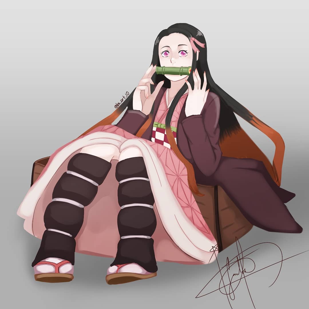 Nezuko Kamado by Zenny1029 on DeviantArt