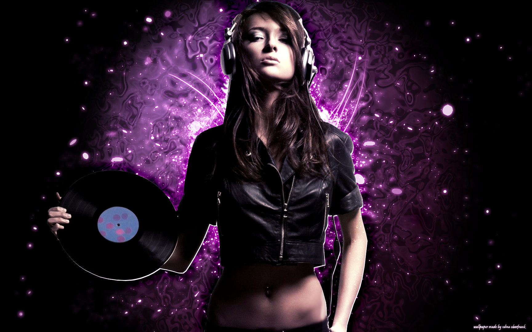Dj Girl Wallpaper by edinaoberfrank on DeviantArt Dj Girl Wallpaper by edinaoberfrank on DeviantArt