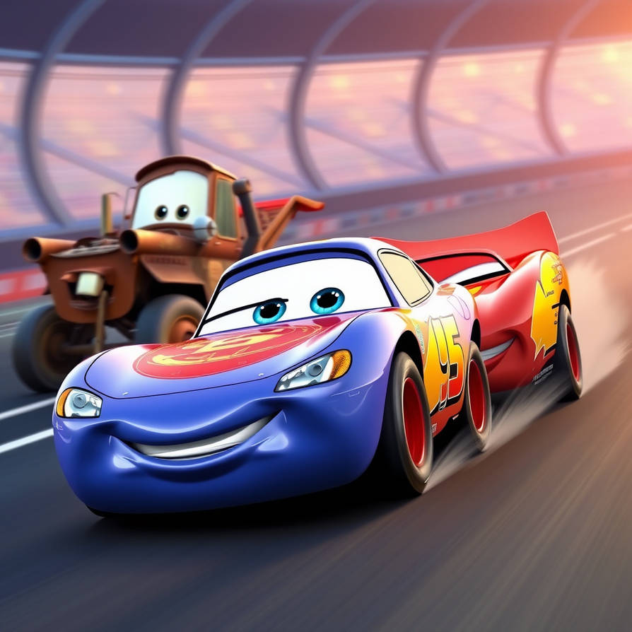 Disney Pixar Cars General Lee Racing With Doc And by AstrialGhostOG on ...
