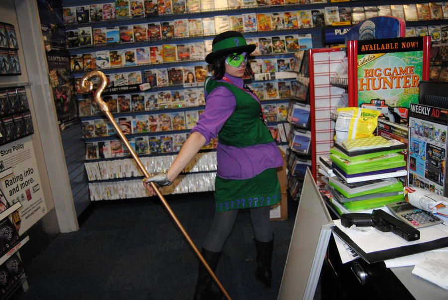 Riddler Girl 4 by cosmmoe on DeviantArt