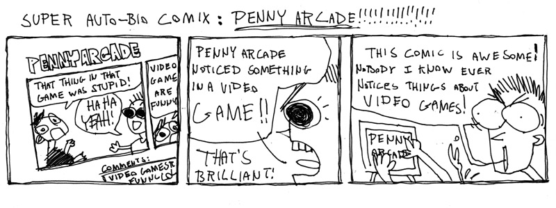 Super Auto-Bio Comix: Penny Arcade