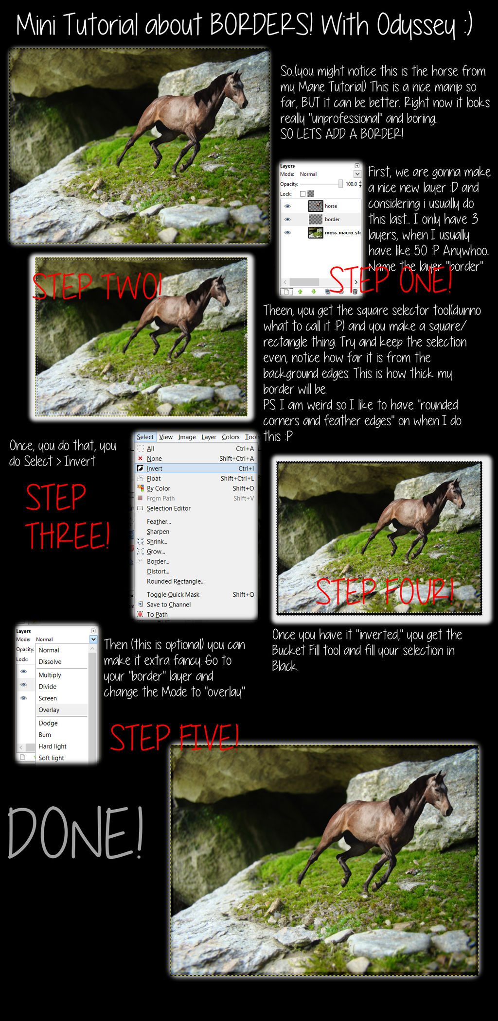 Border Tutorial by allestudios on DeviantArt