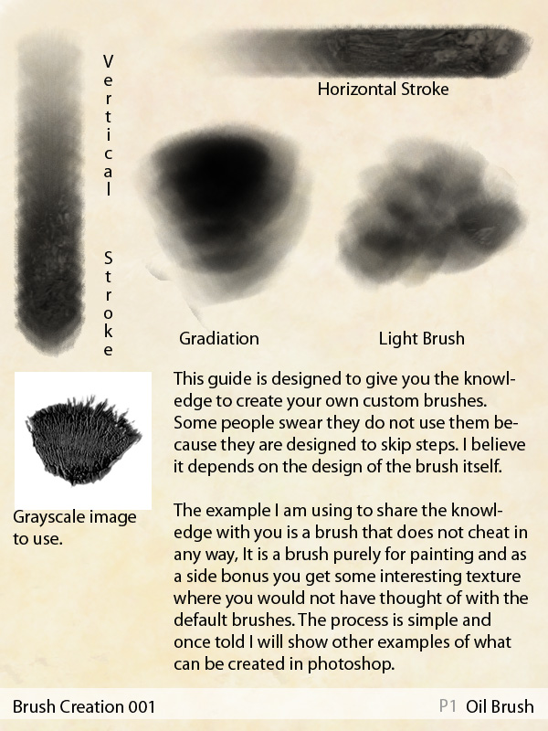 Brush Creation 001 - Oil Brush