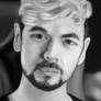 Jacksepticeye Grey Scale Painting