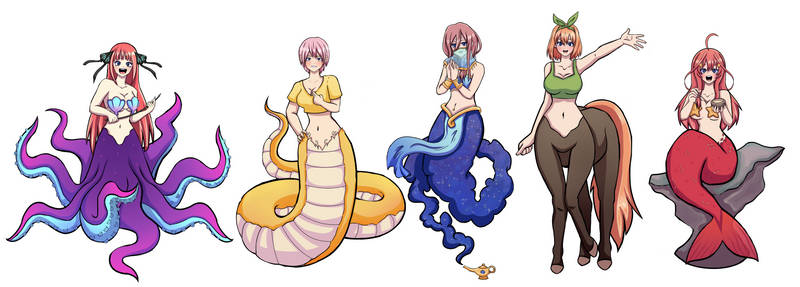 The Quintessential Quintuplets Monsterfied
