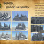 Hogwarts Castle - 3D Maya