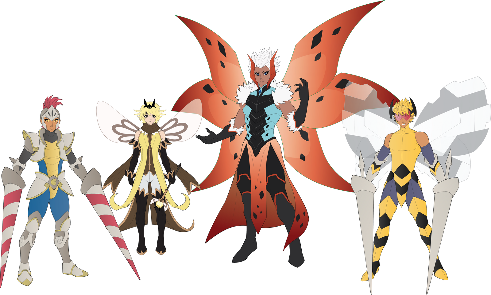 Bug Pokemon gijinka by sparks220stars on DeviantArt