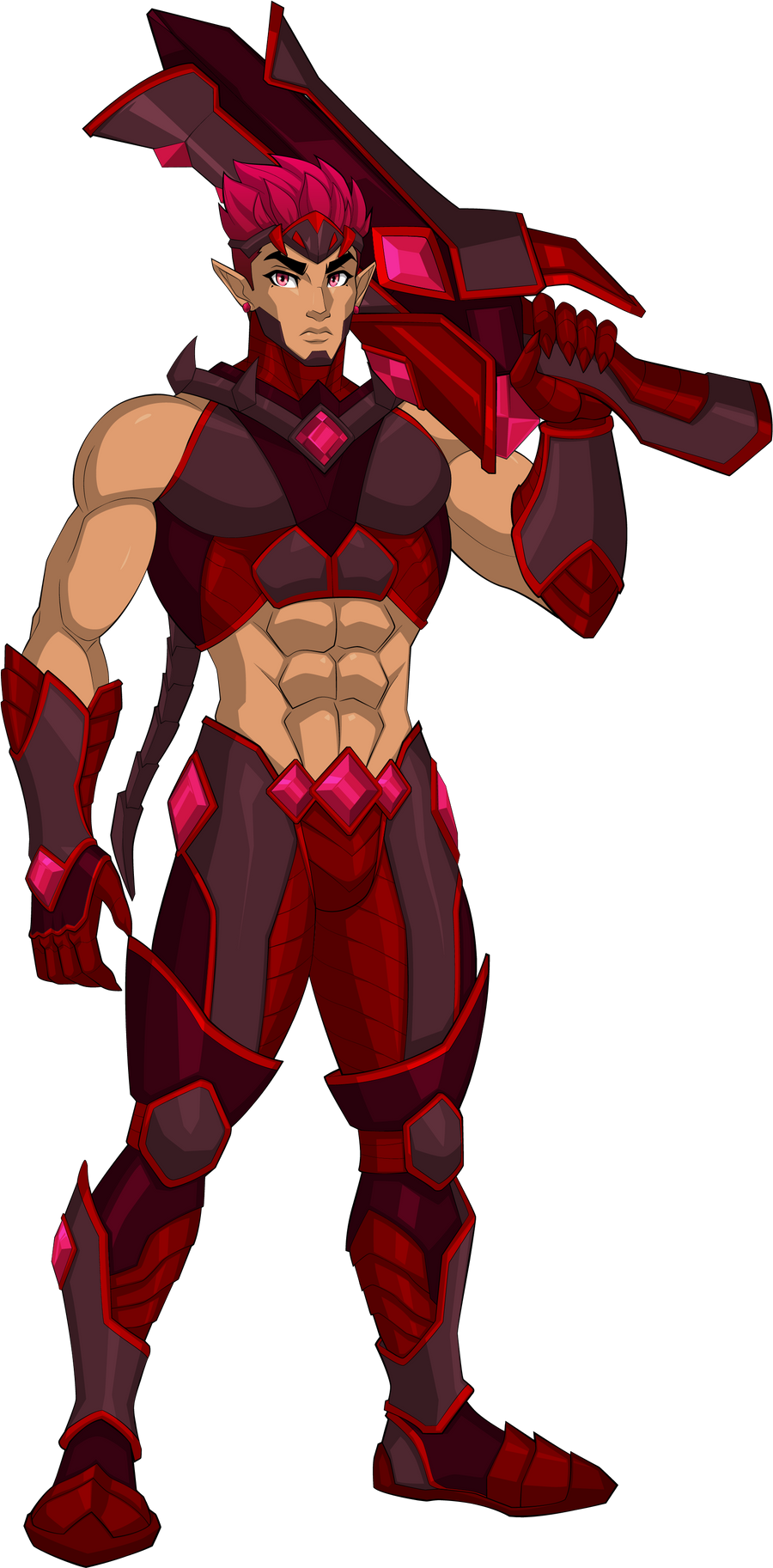 Ruby warrior by sparks220stars on DeviantArt