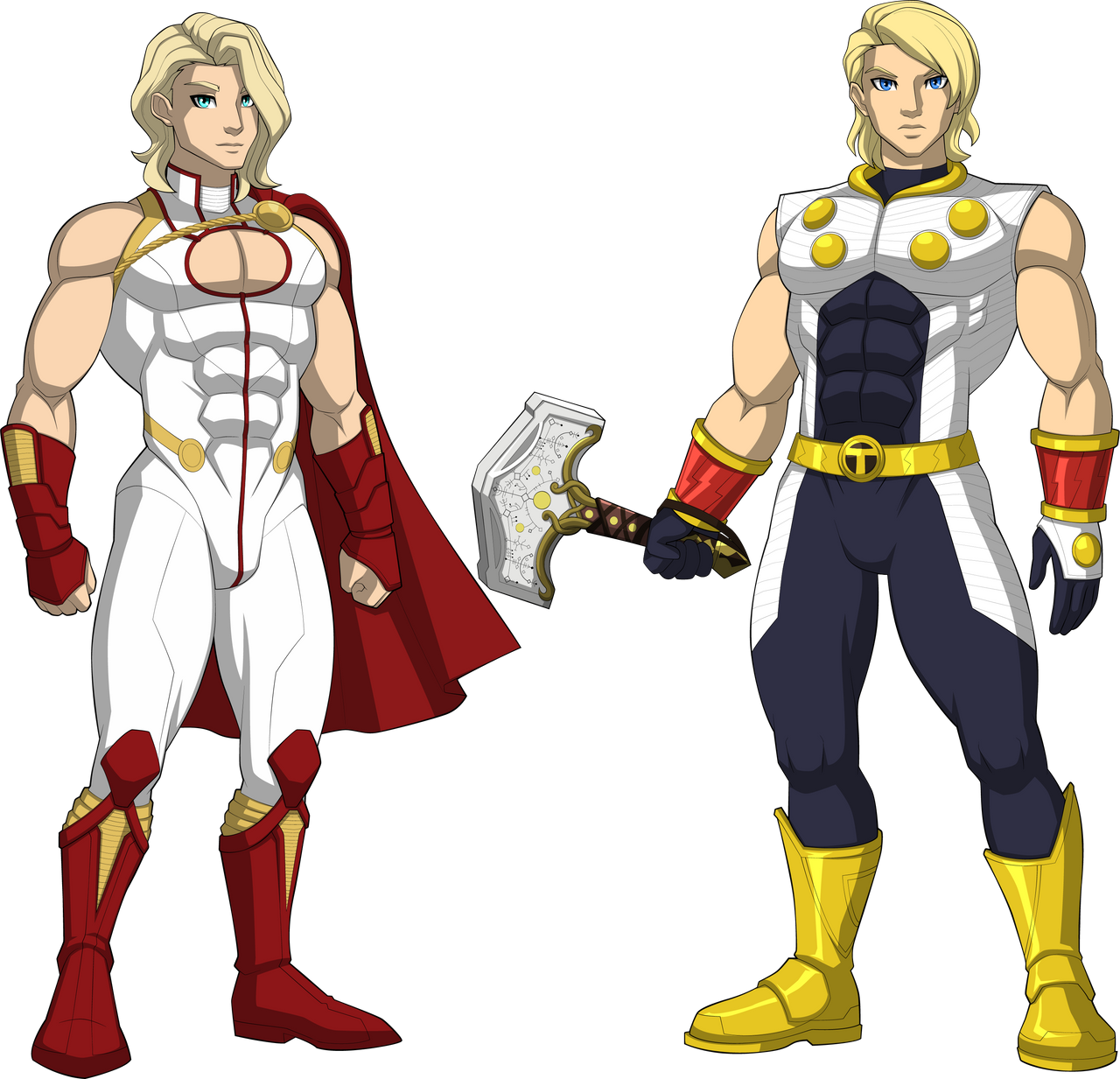 Powerboy and Thorian by sparks220stars on DeviantArt