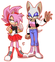 Amy n' Rouge