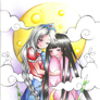 Kagu and Eirin~