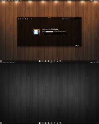 Arch KDE Black Transparent