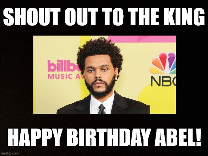 Happy birthday The Weeknd! by HunterPony4 on DeviantArt