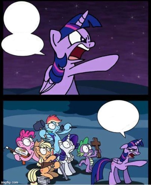 Mlp Rome Meme MLP meme template #5 by HunterPony4 on DeviantArt