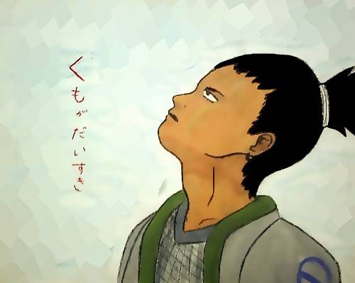 shikamaru loves his clouds