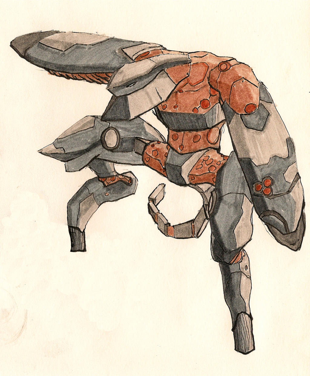 Metal Gear Ray by OrganicMaterial on DeviantArt