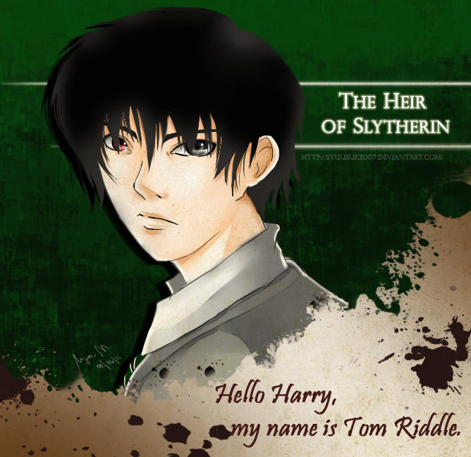 Tom Riddle White Letters -Tom Riddle- by LMPandora on DeviantArt