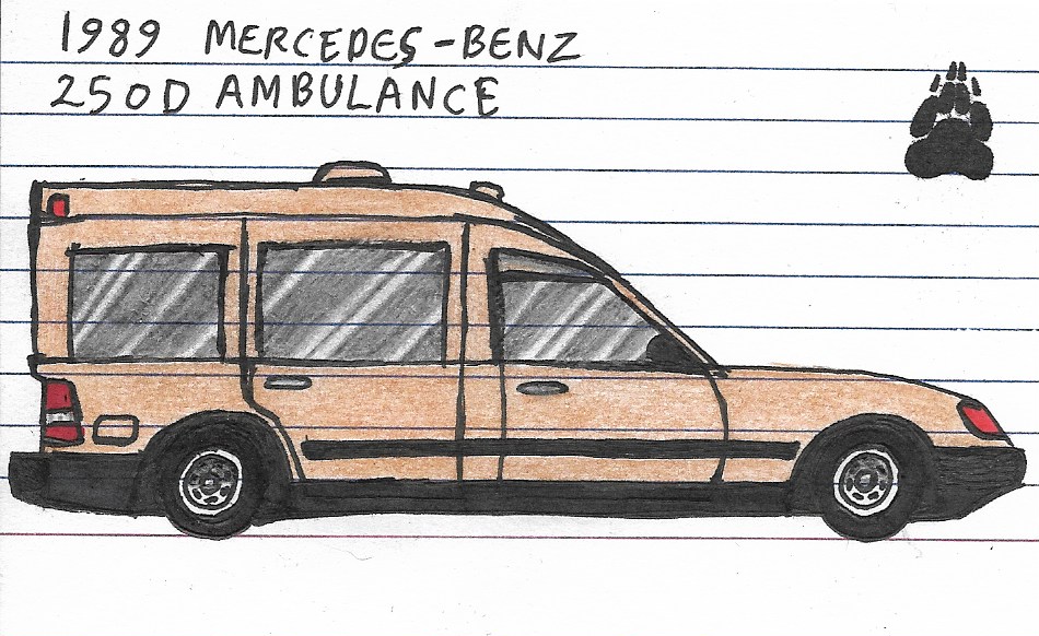 1989 Mercedes Benz Ambulance