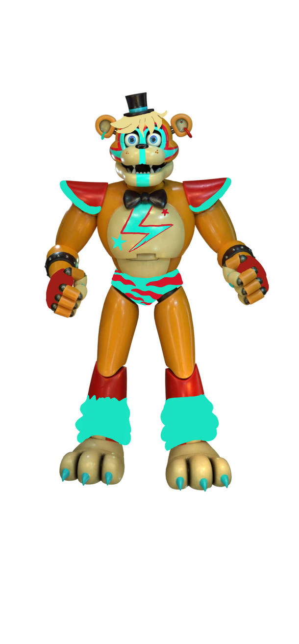 Glam Rock Freddy redesign by ehehfhfbcjkd on DeviantArt