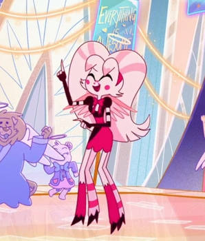 OH MY GOD MOLLY IS IN HAZBIN HOTEL!!