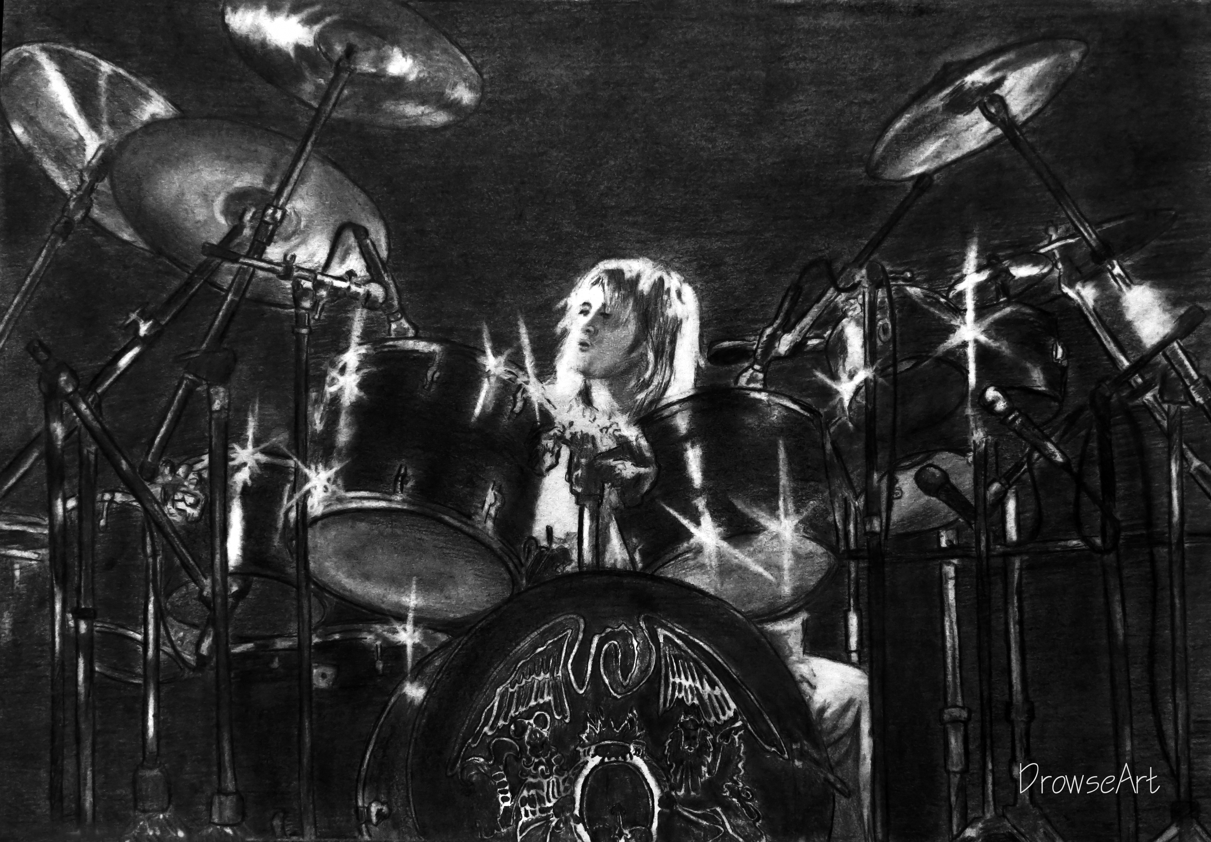 Roger Taylor By Drowseart On Deviantart Roger Taylor By Drowseart On Deviantart