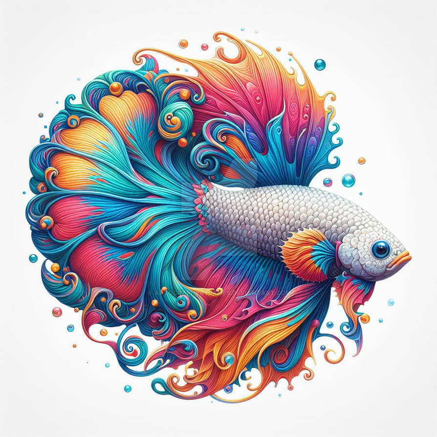 Anoymouse Fish Fancy Fish by ArtographybyJames on DeviantArt